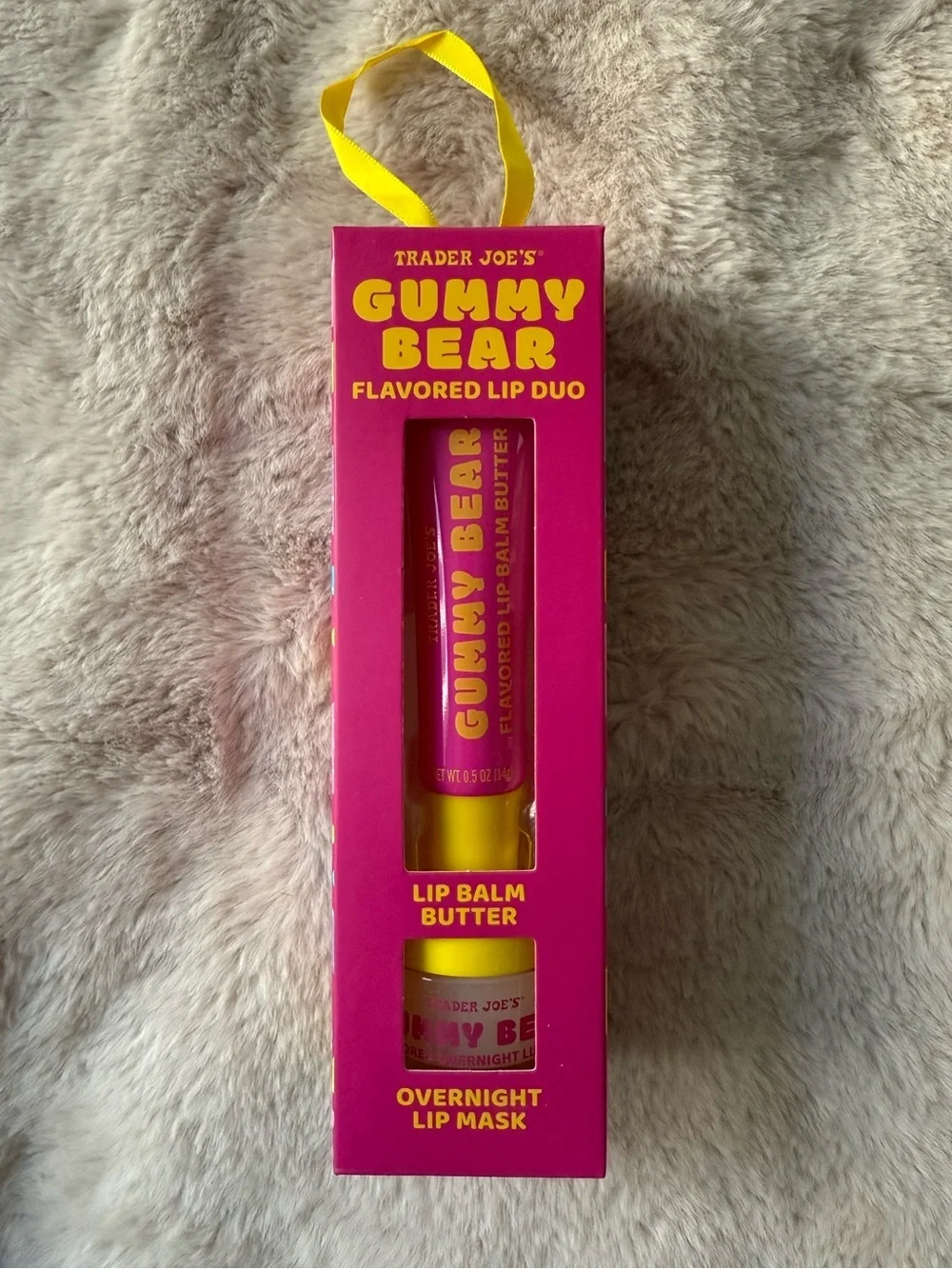 NWT Trader Joe’s Gummy Bear Flavored Lip Duo
